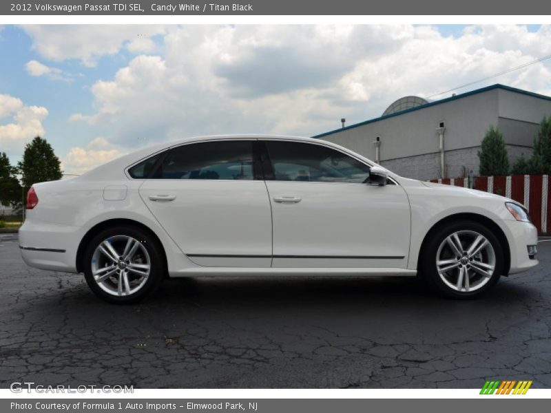 Candy White / Titan Black 2012 Volkswagen Passat TDI SEL