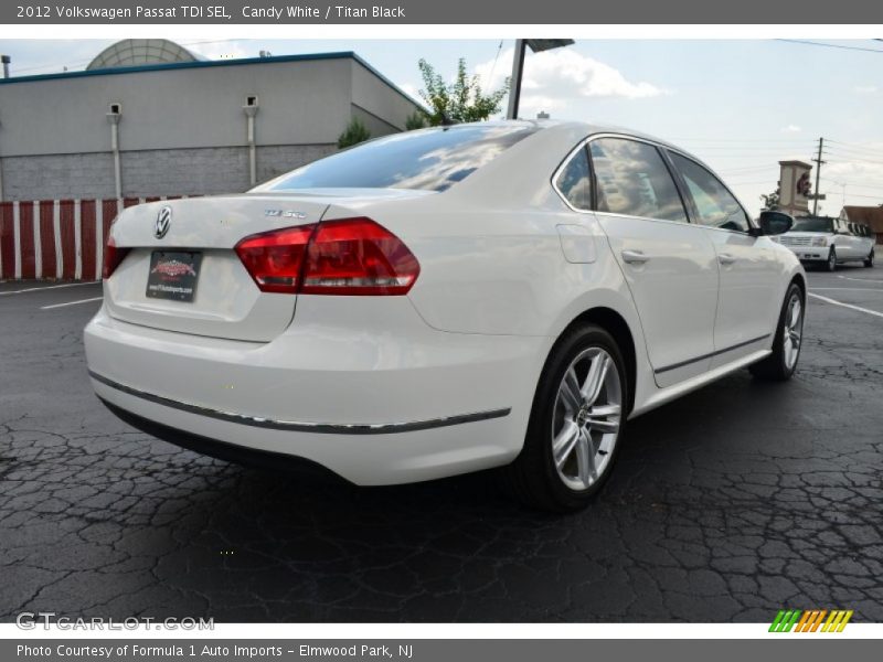 Candy White / Titan Black 2012 Volkswagen Passat TDI SEL
