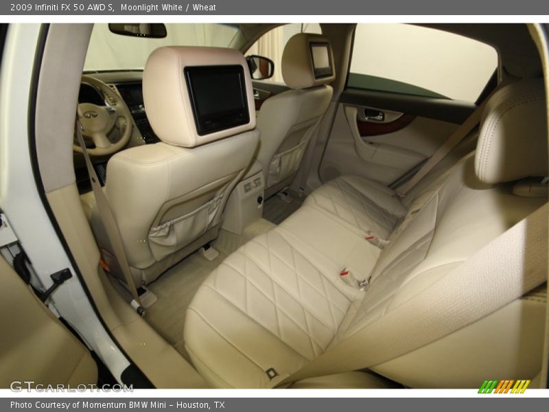 Moonlight White / Wheat 2009 Infiniti FX 50 AWD S