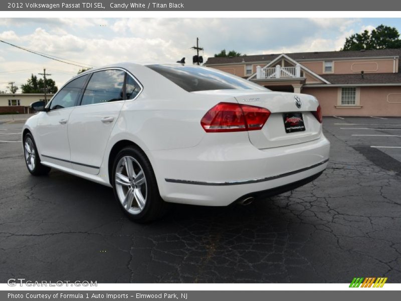 Candy White / Titan Black 2012 Volkswagen Passat TDI SEL
