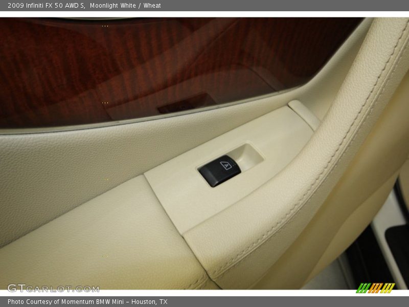 Moonlight White / Wheat 2009 Infiniti FX 50 AWD S