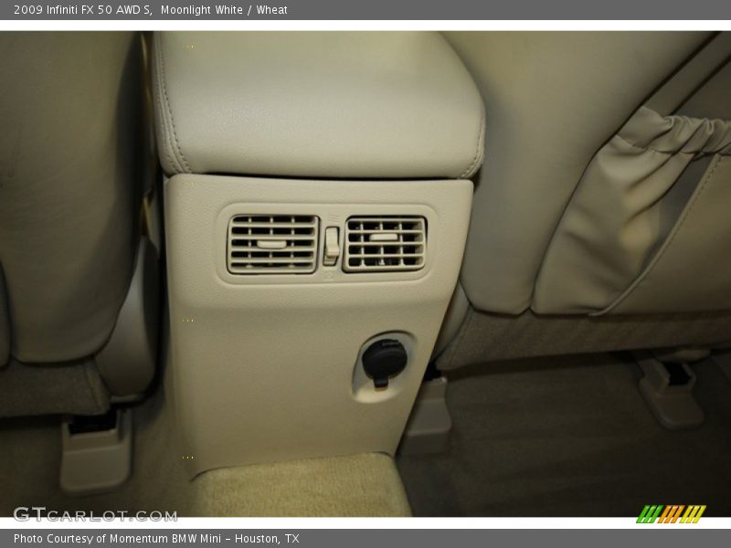 Moonlight White / Wheat 2009 Infiniti FX 50 AWD S