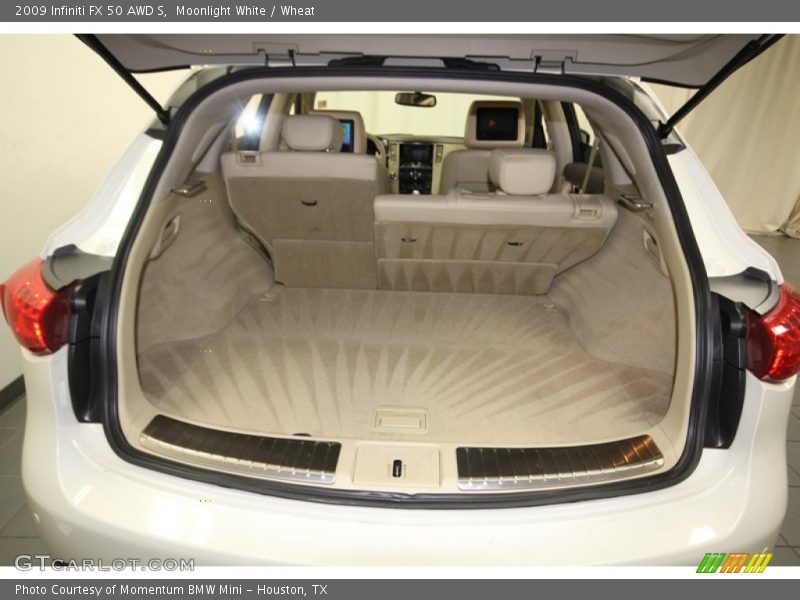 Moonlight White / Wheat 2009 Infiniti FX 50 AWD S