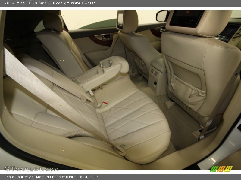 Moonlight White / Wheat 2009 Infiniti FX 50 AWD S