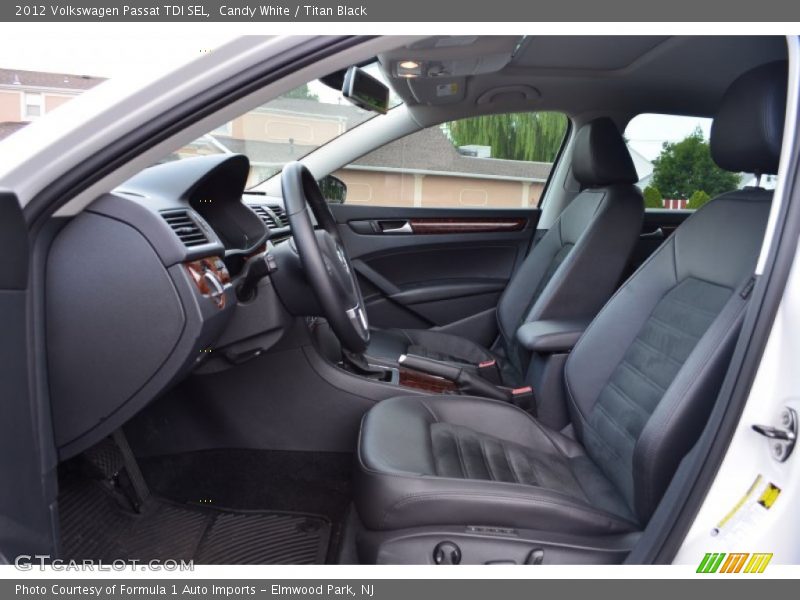 Candy White / Titan Black 2012 Volkswagen Passat TDI SEL