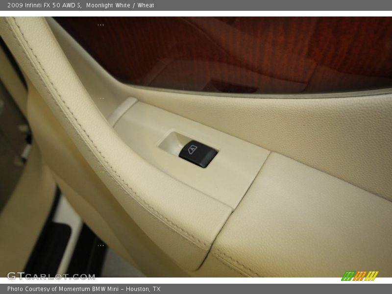 Moonlight White / Wheat 2009 Infiniti FX 50 AWD S