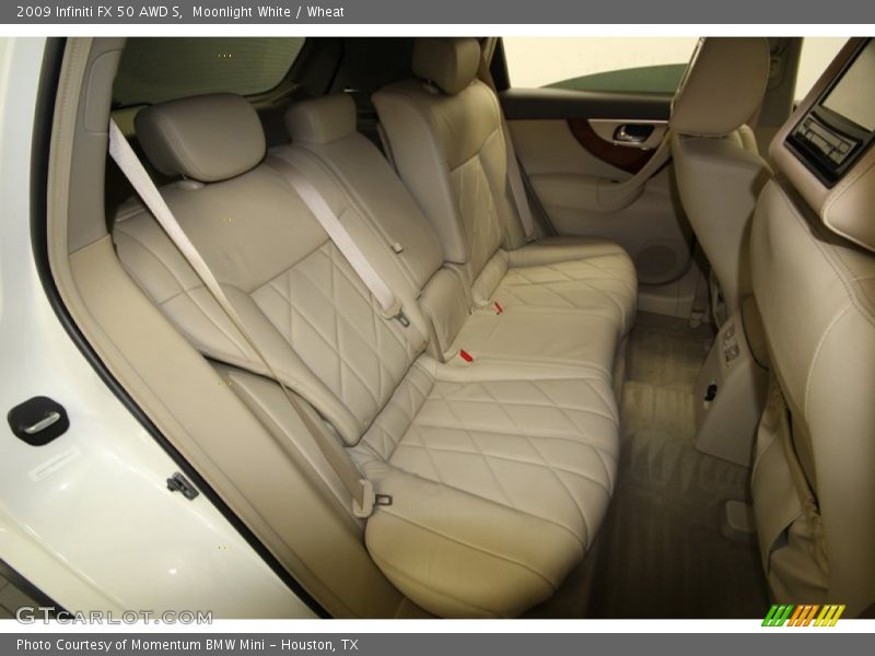 Moonlight White / Wheat 2009 Infiniti FX 50 AWD S