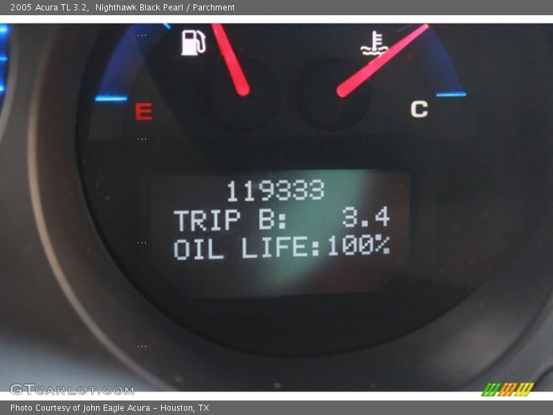 Nighthawk Black Pearl / Parchment 2005 Acura TL 3.2