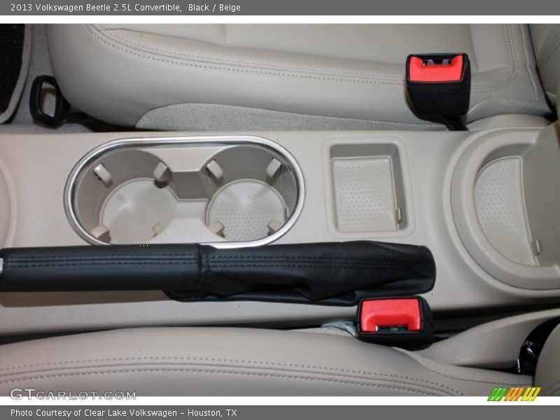 Black / Beige 2013 Volkswagen Beetle 2.5L Convertible