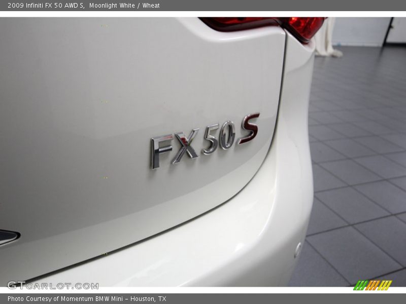 Moonlight White / Wheat 2009 Infiniti FX 50 AWD S