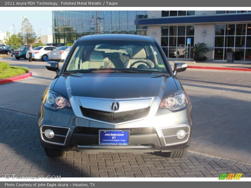 Polished Metal Metallic / Taupe 2011 Acura RDX Technology