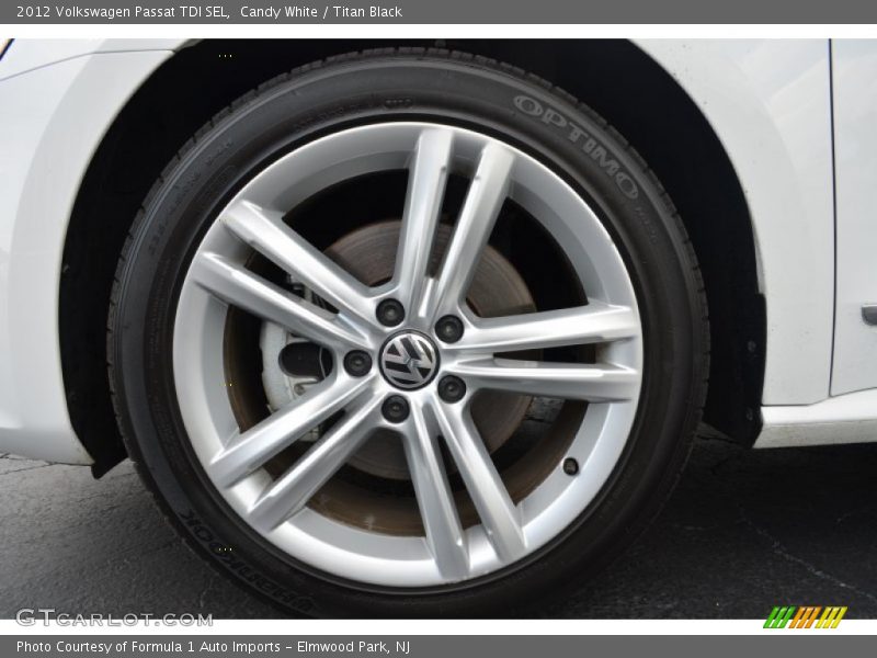 Candy White / Titan Black 2012 Volkswagen Passat TDI SEL