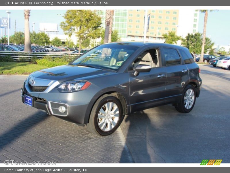 Polished Metal Metallic / Taupe 2011 Acura RDX Technology