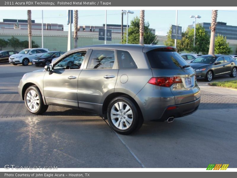Polished Metal Metallic / Taupe 2011 Acura RDX Technology