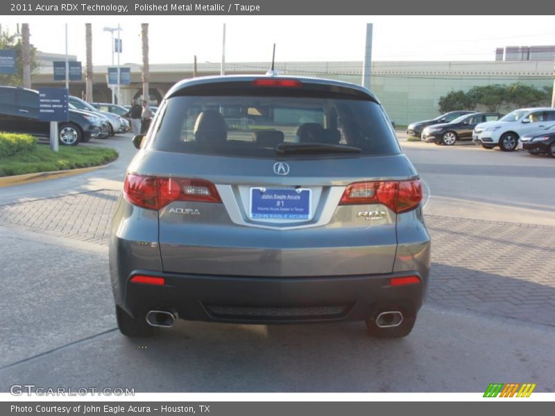 Polished Metal Metallic / Taupe 2011 Acura RDX Technology