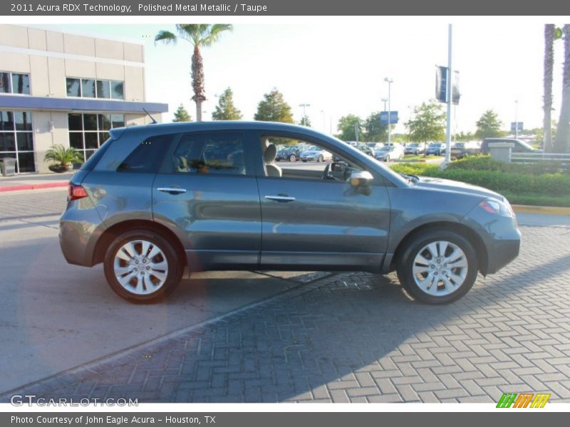 Polished Metal Metallic / Taupe 2011 Acura RDX Technology