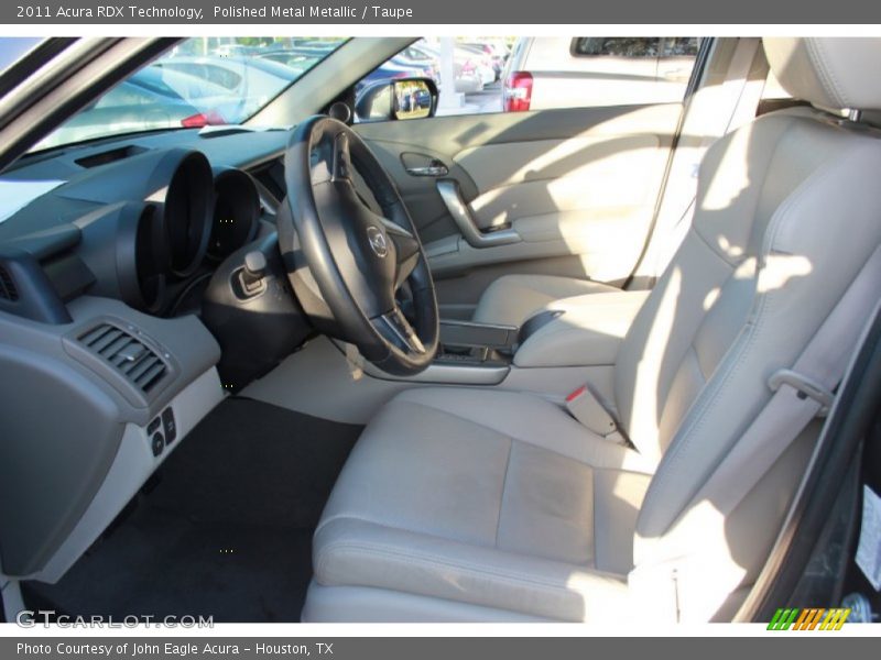 Polished Metal Metallic / Taupe 2011 Acura RDX Technology