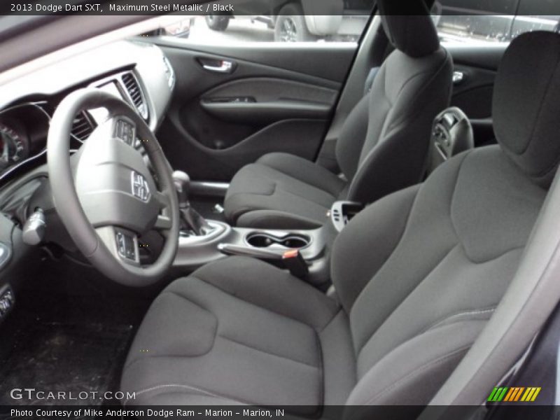 Maximum Steel Metallic / Black 2013 Dodge Dart SXT