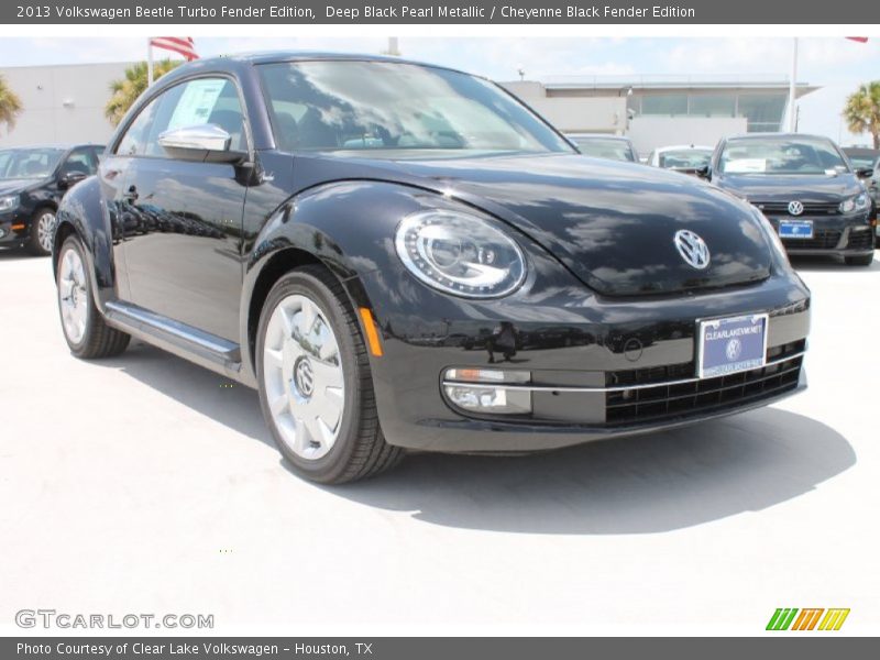Deep Black Pearl Metallic / Cheyenne Black Fender Edition 2013 Volkswagen Beetle Turbo Fender Edition
