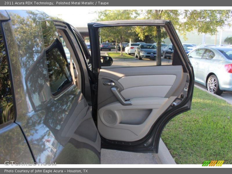Polished Metal Metallic / Taupe 2011 Acura RDX Technology