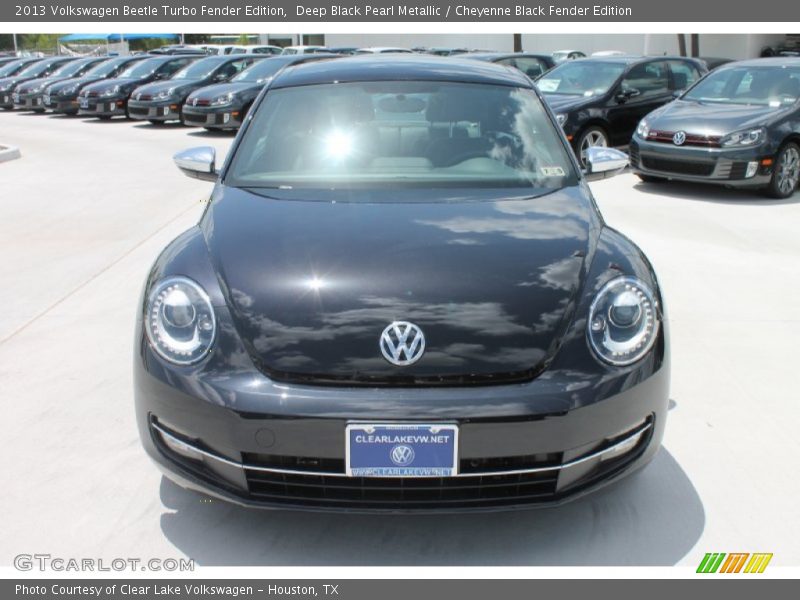 Deep Black Pearl Metallic / Cheyenne Black Fender Edition 2013 Volkswagen Beetle Turbo Fender Edition