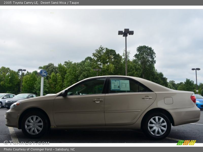 Desert Sand Mica / Taupe 2005 Toyota Camry LE
