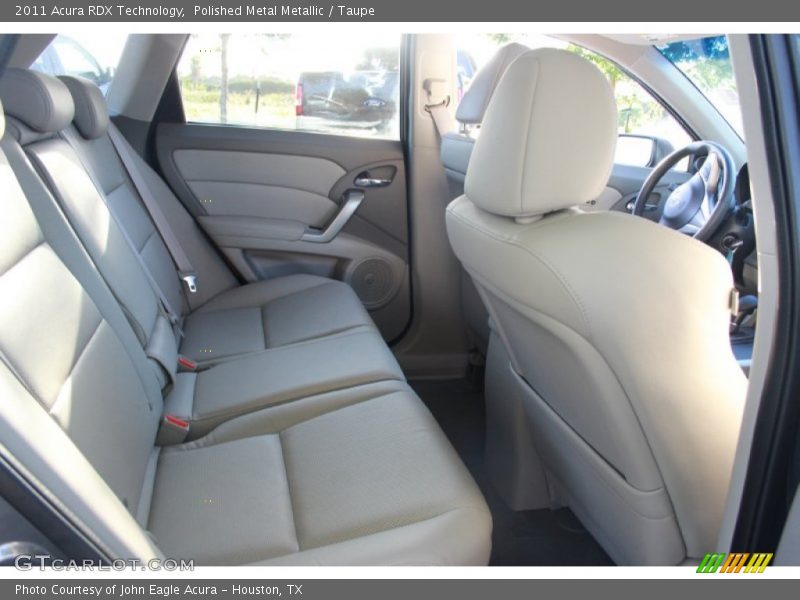 Polished Metal Metallic / Taupe 2011 Acura RDX Technology