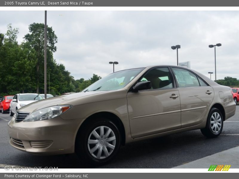Desert Sand Mica / Taupe 2005 Toyota Camry LE