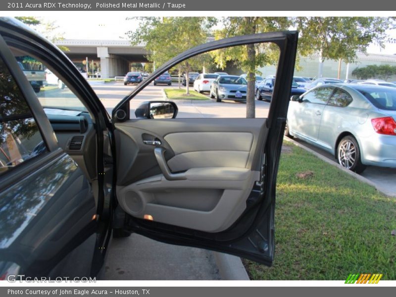 Polished Metal Metallic / Taupe 2011 Acura RDX Technology