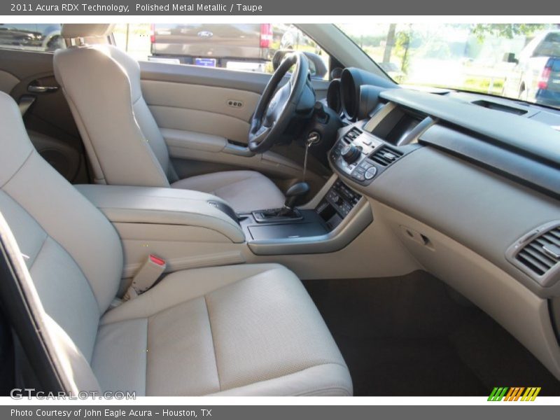 Polished Metal Metallic / Taupe 2011 Acura RDX Technology