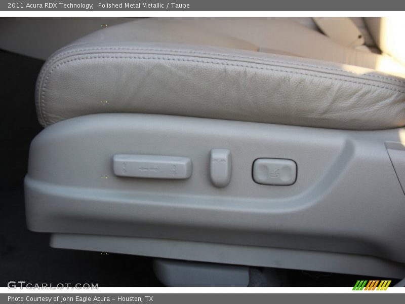 Polished Metal Metallic / Taupe 2011 Acura RDX Technology
