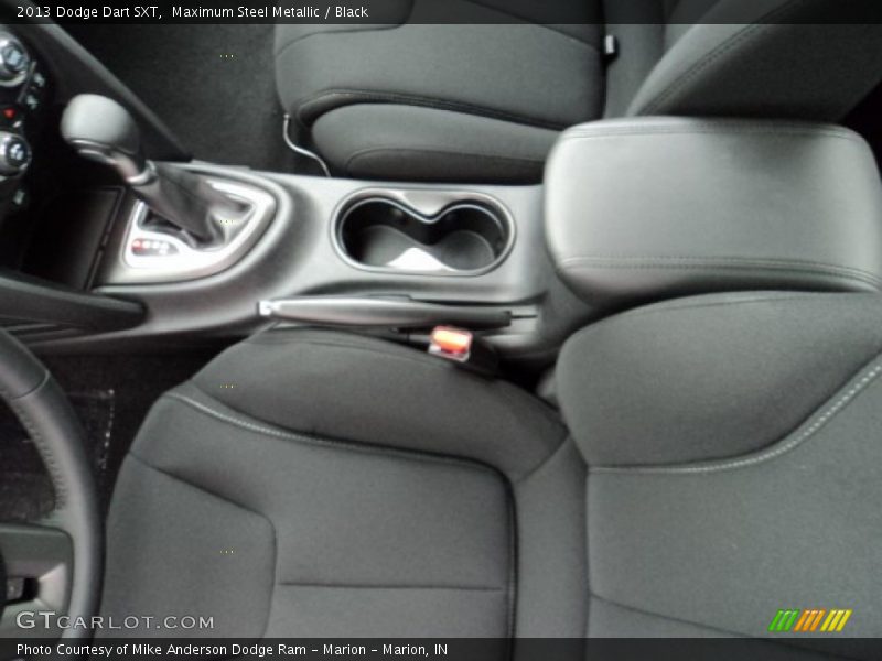 Maximum Steel Metallic / Black 2013 Dodge Dart SXT