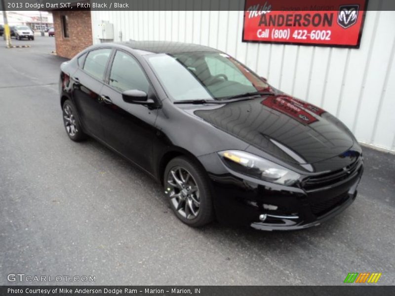 Pitch Black / Black 2013 Dodge Dart SXT