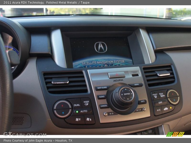 Polished Metal Metallic / Taupe 2011 Acura RDX Technology