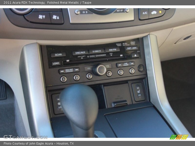 Polished Metal Metallic / Taupe 2011 Acura RDX Technology