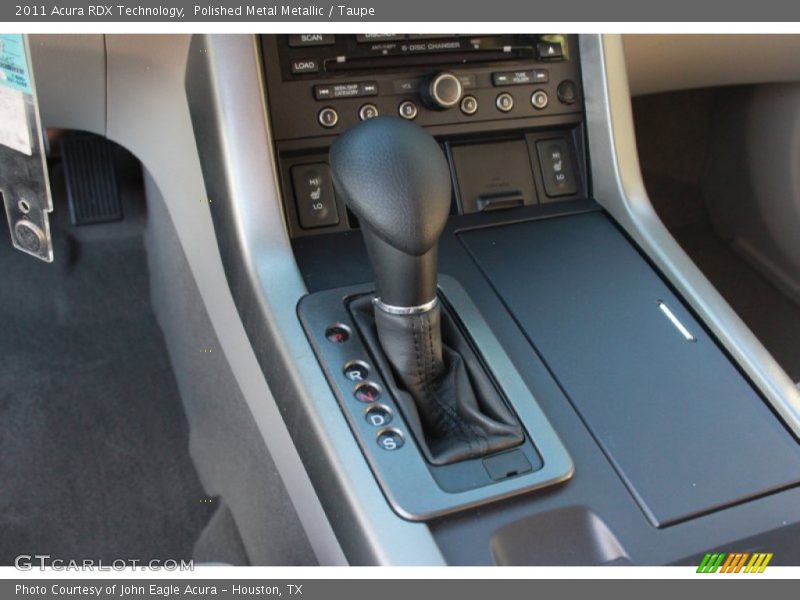 Polished Metal Metallic / Taupe 2011 Acura RDX Technology