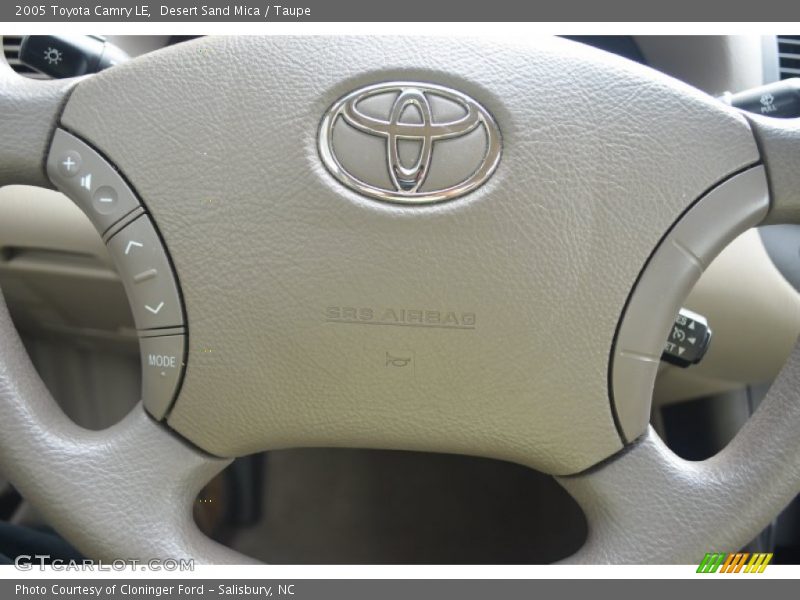Desert Sand Mica / Taupe 2005 Toyota Camry LE