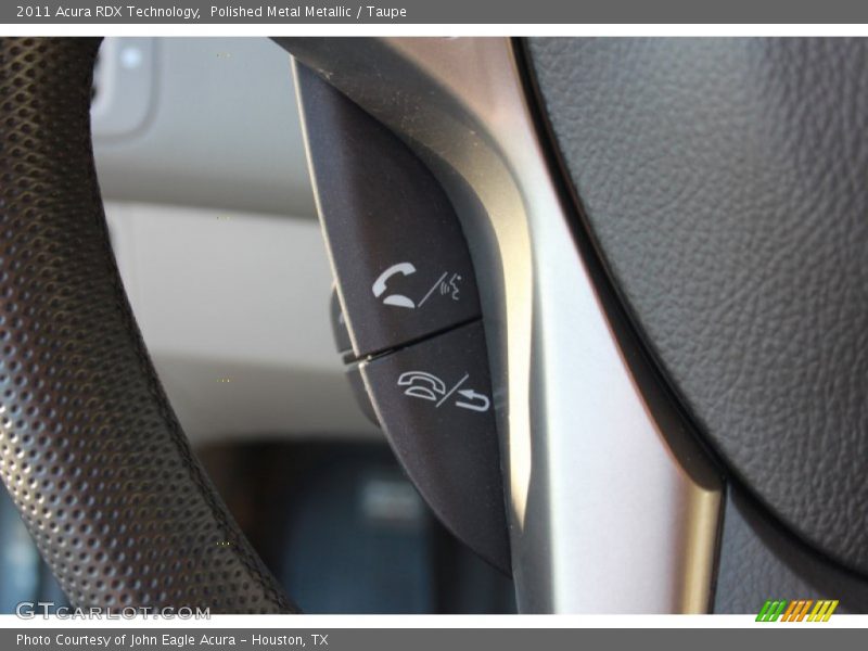 Polished Metal Metallic / Taupe 2011 Acura RDX Technology
