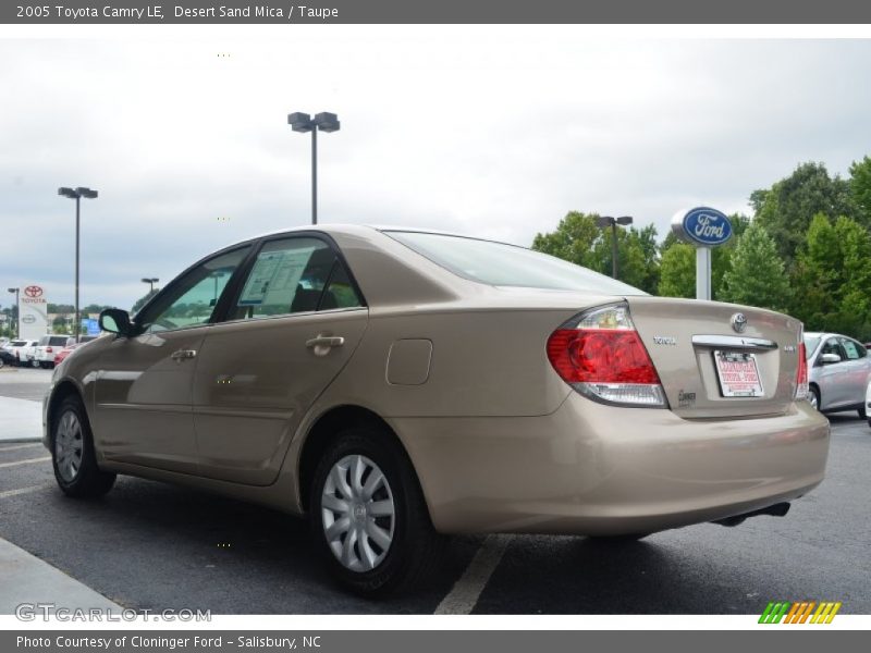 Desert Sand Mica / Taupe 2005 Toyota Camry LE