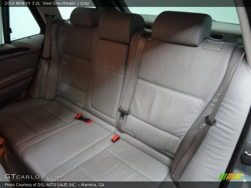 Steel Grey Metallic / Gray 2003 BMW X5 3.0i