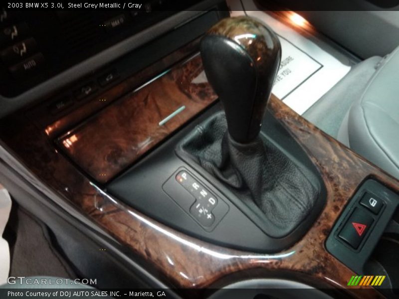 Steel Grey Metallic / Gray 2003 BMW X5 3.0i