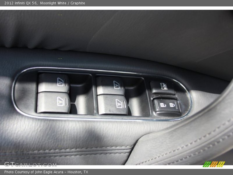 Moonlight White / Graphite 2012 Infiniti QX 56