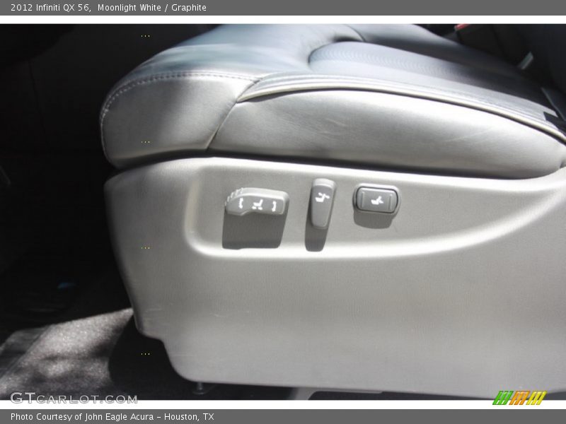 Moonlight White / Graphite 2012 Infiniti QX 56