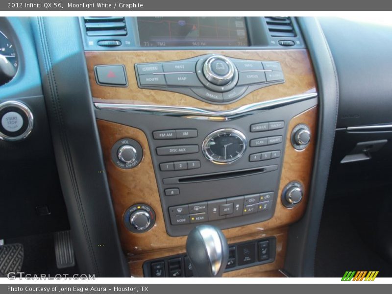 Moonlight White / Graphite 2012 Infiniti QX 56