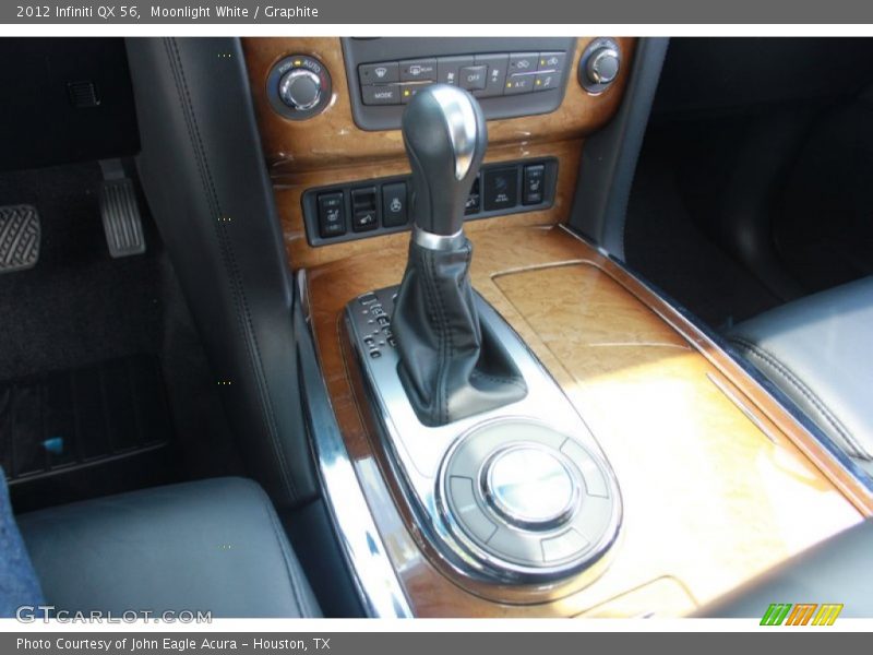Moonlight White / Graphite 2012 Infiniti QX 56