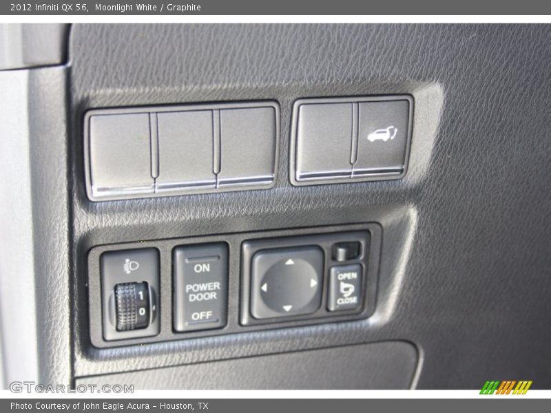 Moonlight White / Graphite 2012 Infiniti QX 56