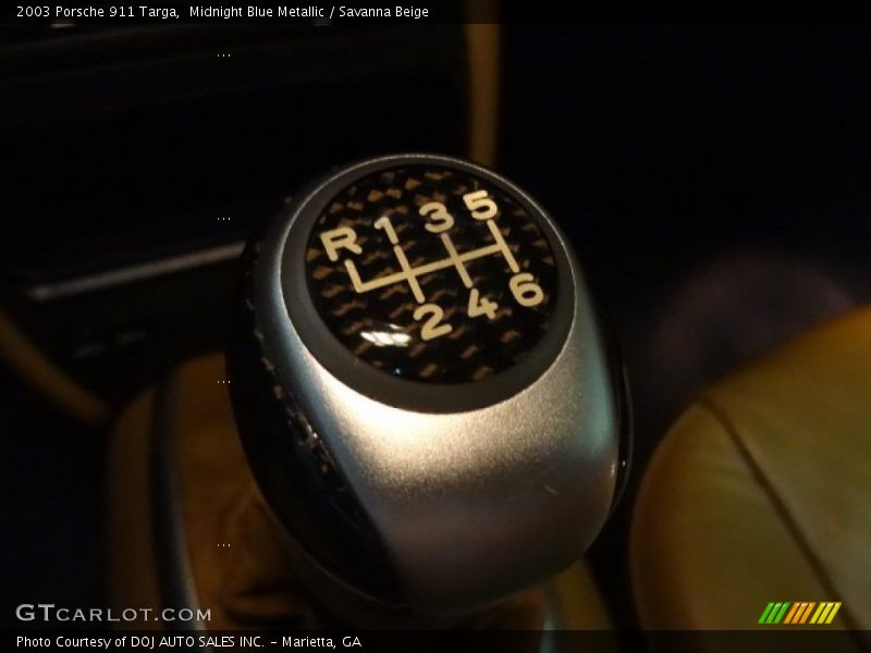  2003 911 Targa 6 Speed Manual Shifter