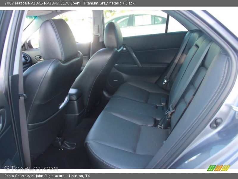 Titanium Gray Metallic / Black 2007 Mazda MAZDA6 MAZDASPEED6 Sport