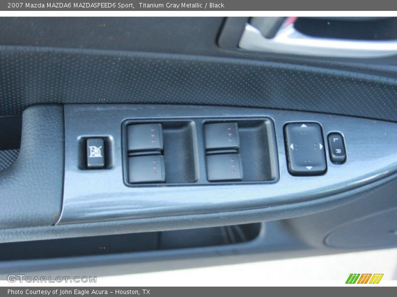 Titanium Gray Metallic / Black 2007 Mazda MAZDA6 MAZDASPEED6 Sport