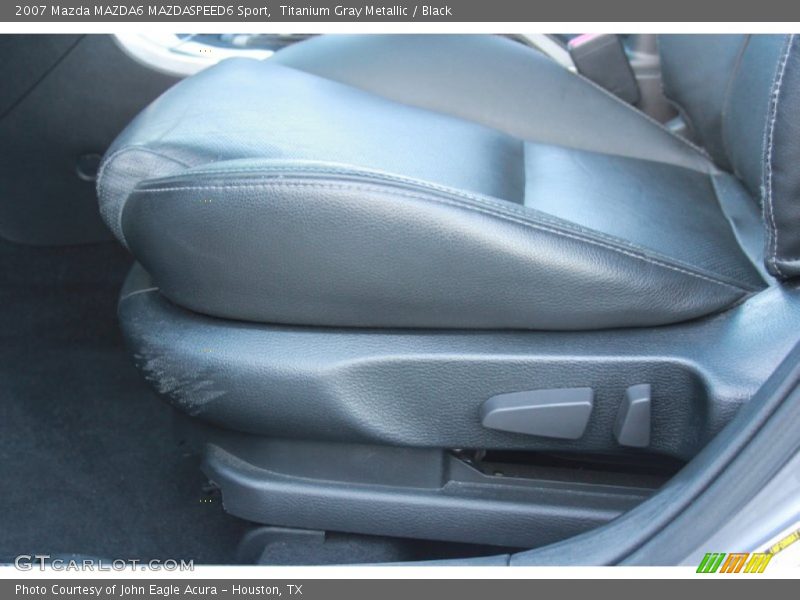 Titanium Gray Metallic / Black 2007 Mazda MAZDA6 MAZDASPEED6 Sport